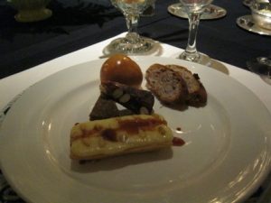 Caribbean Princess Chef's Table CB Cheese Plate