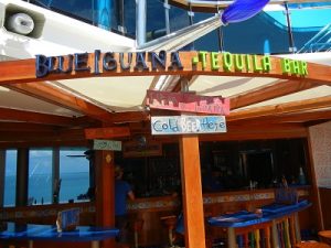 Blue Iguana tequila bar