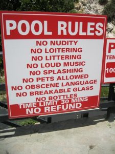St Lucia Mud Bath rules Mud Bath Rules