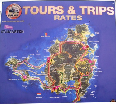 St Maarten Taxi Zones St Maarten Taxi Zones