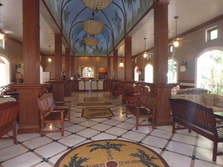 Mediterranean Village concierge lobby Mediterranean Village concierge lobby