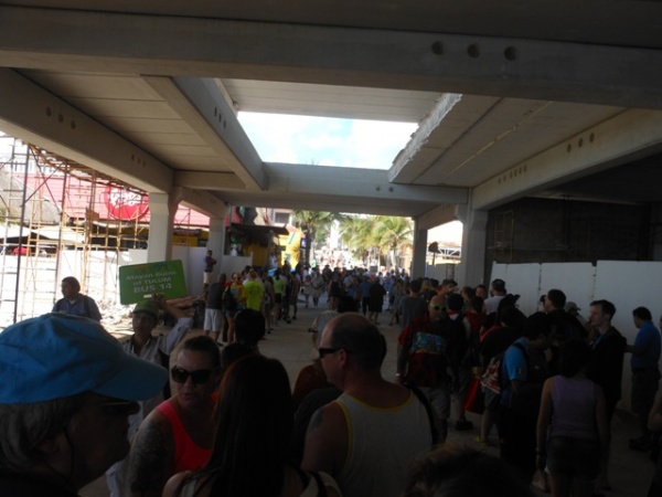 Organized Chaos at Playa de Carmen