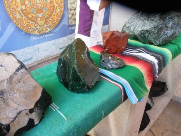Large chunk of obsidian Large chunk of obsidian