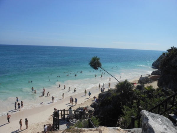 Beach at Tulum