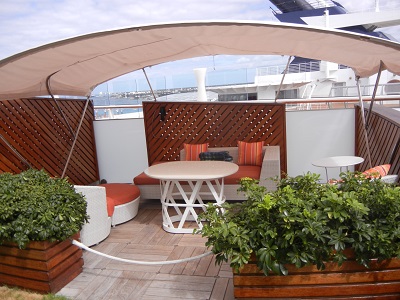 The Alcove cabana The Alcove cabana