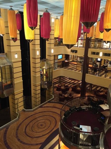 Carnival Breeze grand atrium Carnival Breeze grand atrium