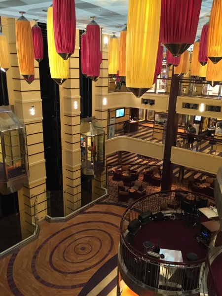 Carnival Breeze grand atrium