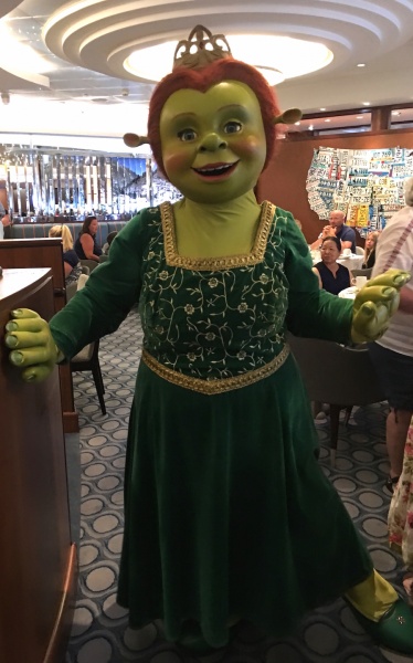 Princess Fiona - DreamWorks Rise & Dine Character Dining - Royal Caribbean Oasis of the Seas