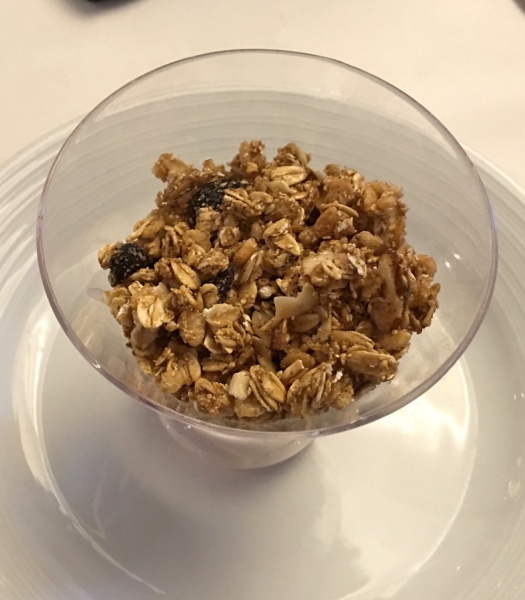 Granola Parfait from the American Icon Grill Menu - Royal Caribbean Oasis of the Seas Granola Parfait from the American Icon Grill Menu - Royal Caribbean Oasis of the Seas