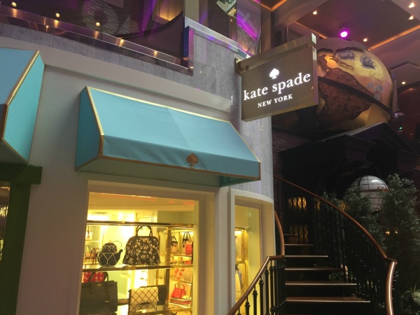 Kate Spade located on the Royal Promenade