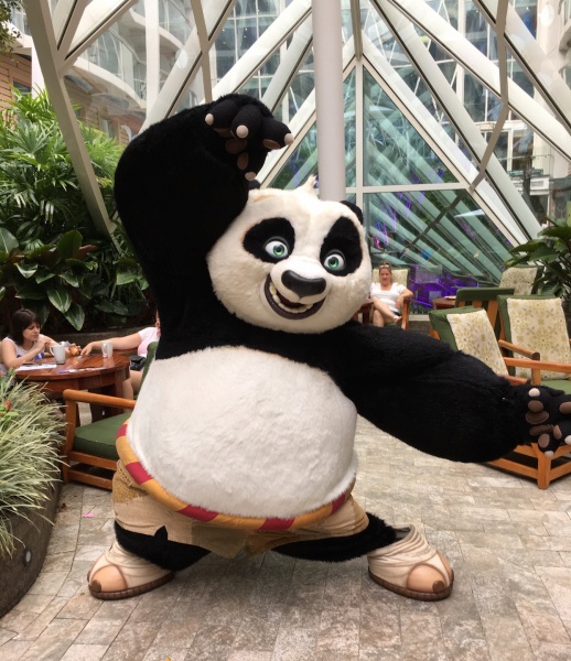 Po from Kung Fu Panda - DreamWorks Experience on Royal Caribbean Oasis of the Seas