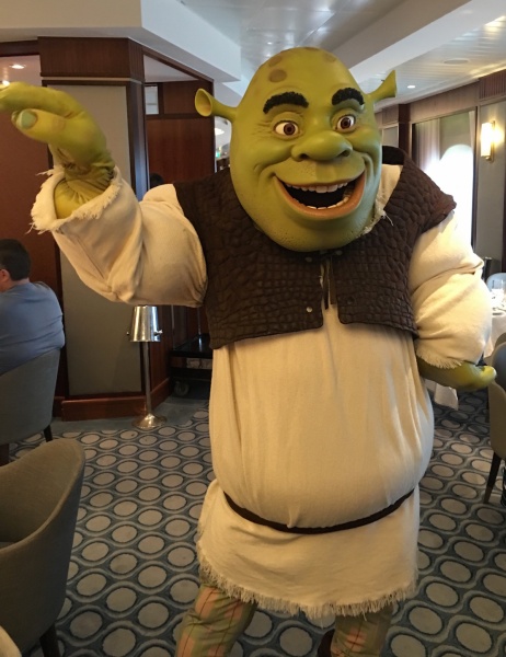 Shrek - DreamWorks Rise & Dine Character Dining - Royal Caribbean Oasis of the Seas