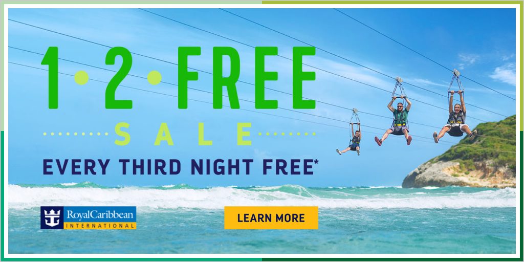 Royal Caribbean Cruise 1•2•FREE Offer discount