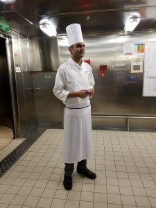 Carnival Magic Sous Chef, Santosh.