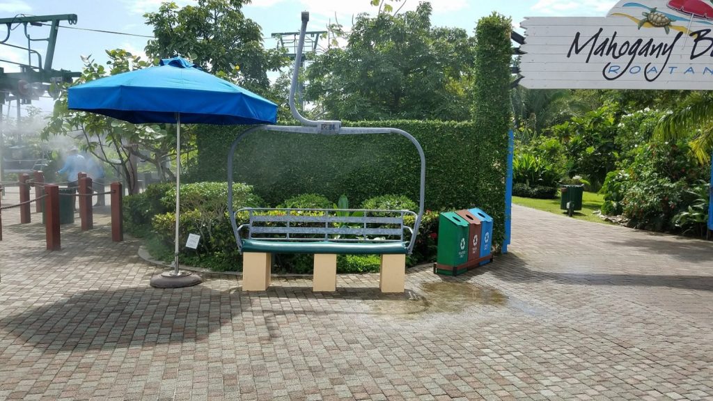 A walk through tour of Mahogany Beach located at Mahogany Bay, Roatan.