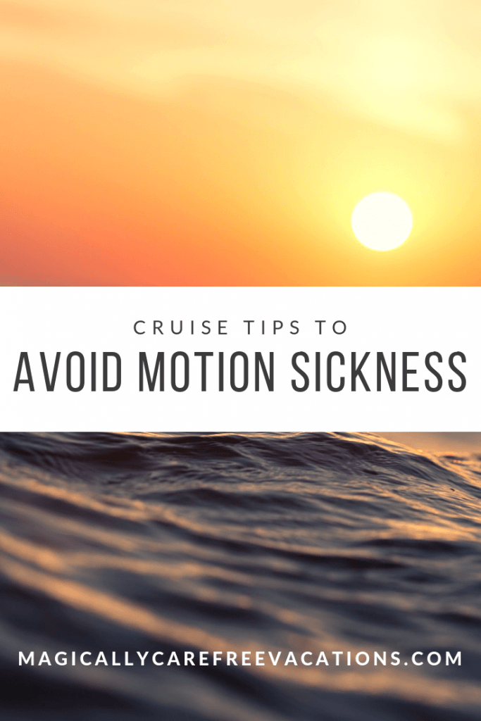 cruise tips for motion sickness