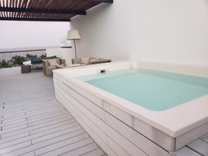 Rooftop plunge pool