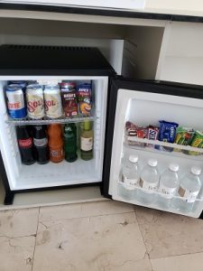 Stocked mini-bar