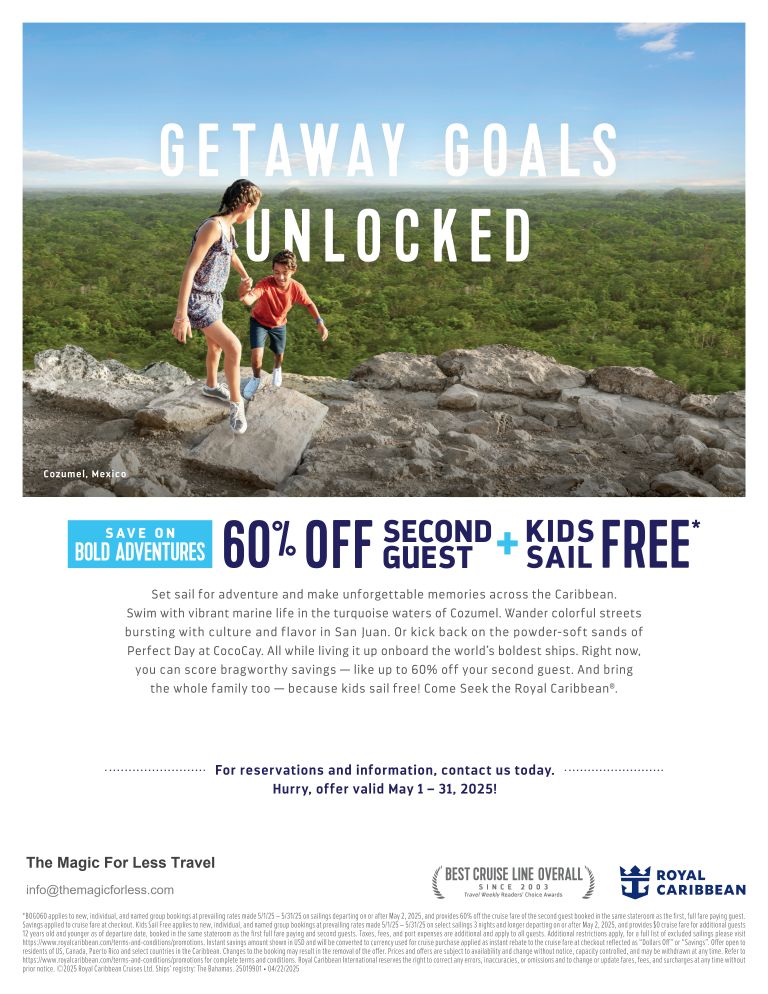 RCCL May Savings Offer